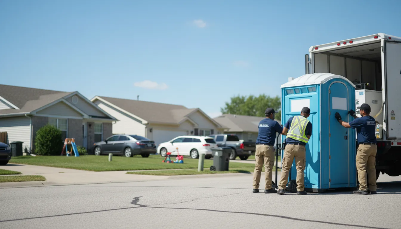 Standard Porta Potty Rentals in Flat Rock, IL near me